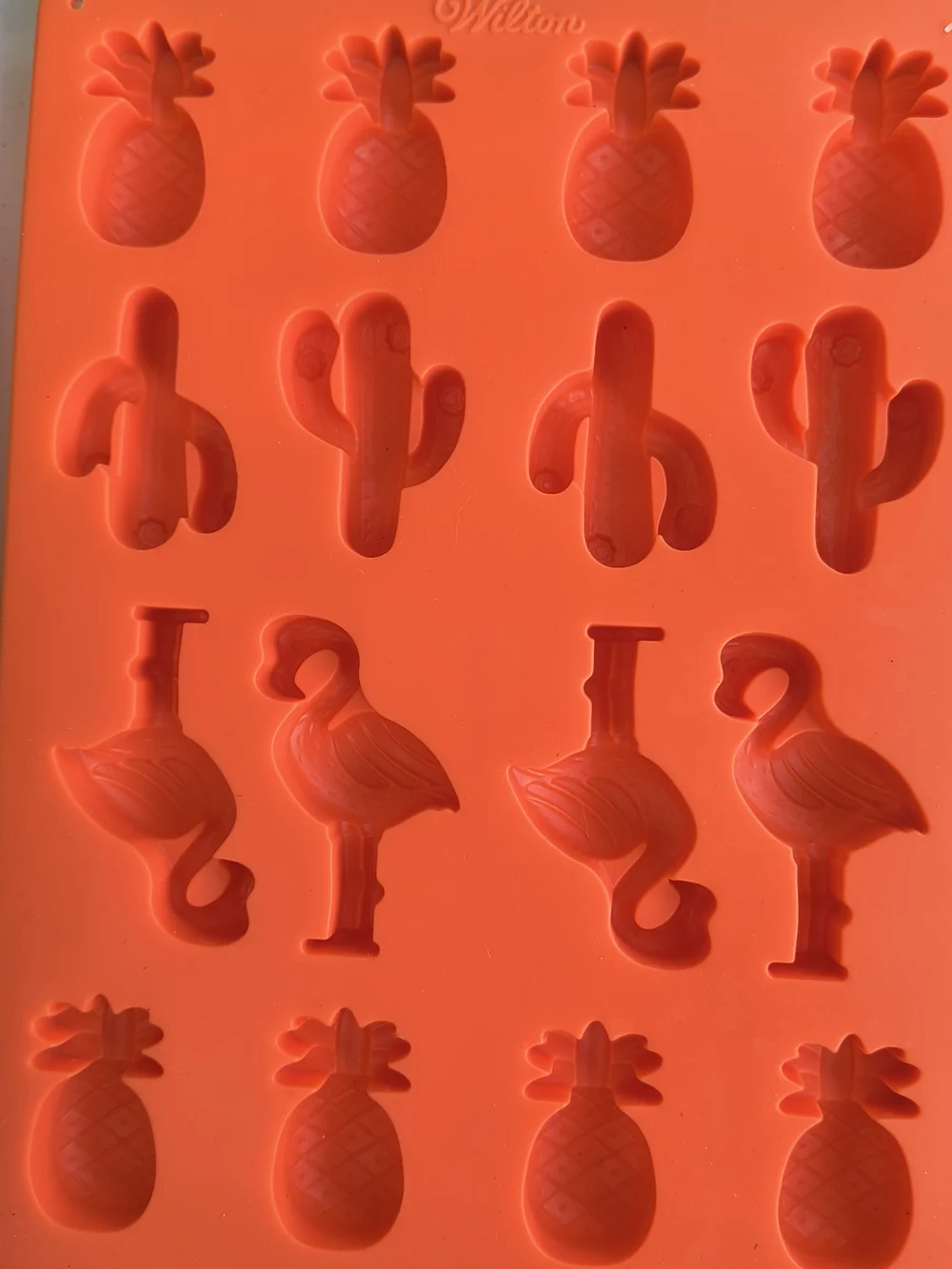 Silicone Candy & Ice Molds - Assorted Bright Colors And Shapes